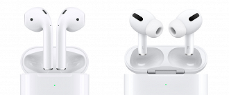 Os AirPods da Apple são os fones de ouvido sem fio mais vendidos do mundo. (Imagem: Apple)
