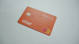 Cartão do banco Inter.