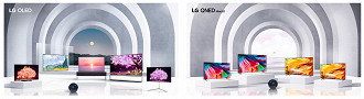 Smart TVs LG OLED e LG QNED (imagem: LG)