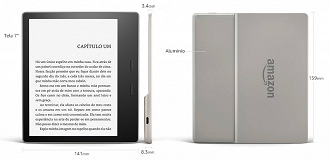 Kindle Oasis. Foto: Reprodução/Amazon.