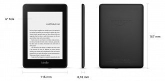 Kindle Paperwhite. Foto: Reprodução/Amazon.