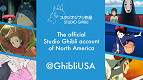 Studio Ghibli cria conta norte americana no Facebook, Instagram e Twitter