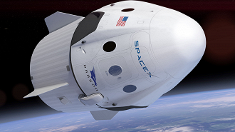 A SpaceX anunciou quem são os quatro civis que vão viajar rumo a ISS. (Imagem: Reprodução/SpaceX)
