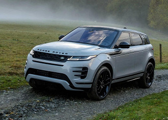 Range Rover Evoque de 2020 na cor branca. (Imagem: Reprodução / Jaguar Land Rover)