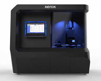 Impressora 3D de metal Xerox ElemX. Fonte: Xerox