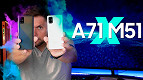 Samsung Galaxy M51 ou Galaxy A71 - 7000mAh vale mais a pena? Samsung Galaxy M51 ou Galaxy A71 - 7000mAh vale mais a pena?