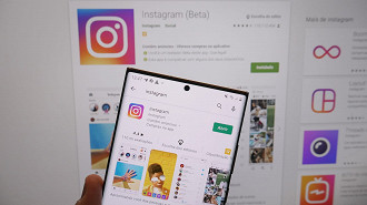 Instagram na Play Store. Foto: Oficina da Net.