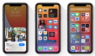 iOS 14. Foto: Divulgação/Apple.