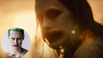 Coringa de Jared Leto ganha novo visual no filme da Liga da Justiça.