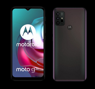 Moto G30. (Imagem: Reprodução / Motorola)