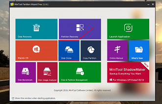 Acesse o Disk Clone. Foto: Printscreen.
