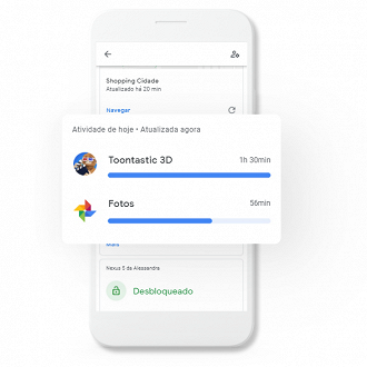 Interface do Family Link. (Foto: Reprodução/Google).