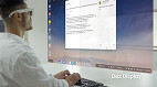 Conceito desenvolvido de óculos de realidade aumentada (RA) da Samsung! Confira! Conceito desenvolvido de óculos de realidade aumentada (RA) da Samsung! Confira!