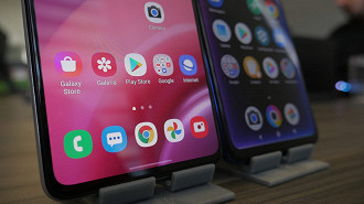 Interfaces diferentes em Android 10