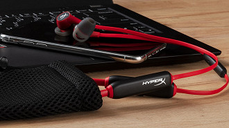 Fone de ouvido in-ear Bluetooth HyperX Cloud Buds. Fonte: hyperxgaming