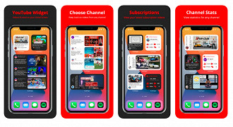 YouWidget coloca suas inscrições do YouTube e muito mais em um widget iOS 14