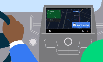 Novos recursos para Android Auto: papéis de parede, atalhos e jogos.