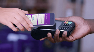 Pagamento por aproximação. (Foto: Reprodução/Blog Nubank).