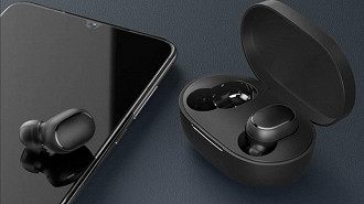 Fones de Ouvido Bluetooth in-ear TWS Xiaomi Mi True Earbuds Basic 2.
