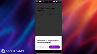 Passo 03 - Como cadastrar o cartão Nubank no Google Pay