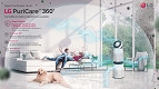 LG lança PuriCare 360º, purificador que alia tecnologia, saúde e bem-estar