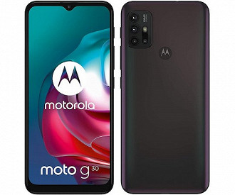 Moto G30. (Imagem: Reprodução / Motorola)