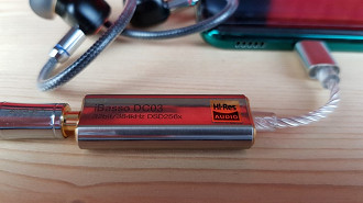 Adaptador USB para P2 (3,5mm) iBasso DC03. Fonte: ixbt