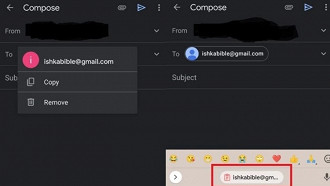 Captura de tela com a nova funcionalidade do Gmail. Fonte: phonearena