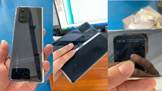 Protótipo do Xiaomi Mi Mix 4.