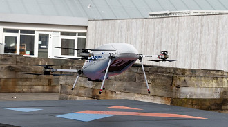 Drone da Manna Delivery Drones. Fonte: Samsung
