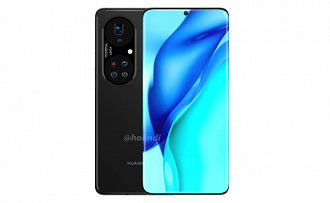 Suposto Huawei P50. (Foto: Reprodução/Créditos na imagem).