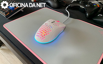 As cores do mouse são muto bem demostradas e dão o tchan final na aparência