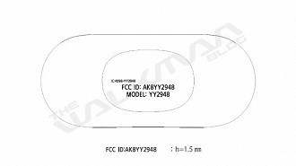 Certificação do Sony WF-1000XM4 no FCC. Fonte: thewalkmanblog