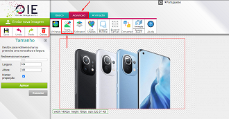 Interface do editor. (Foto: Printscreen).