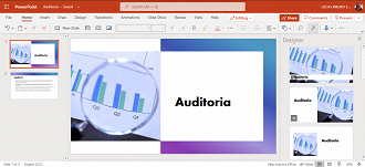 PowerPoint. (Foto: Printscreen por Lucas Ribeiro).