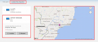 Localize o notebook. (Foto: Printscreen por Lucas Ribeiro).