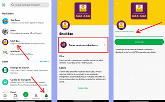 Shell Box no PicPay. (Foto: Printscreen por Lucas Ribeiro).