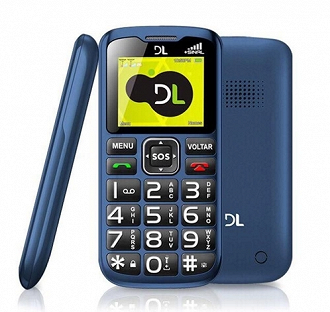 Exemplo de celular para idoso. (Foto: Reprodução).
