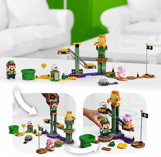 LEGO Super Mario Adventures com Luigi. Fonte: thebrickfan LEGO Super Mario Adventures com Luigi. Fonte: thebrickfan