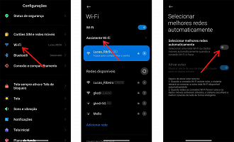 Desative o assistente de Wi-Fi. (Foto: Printscreen por Lucas Ribeiro).