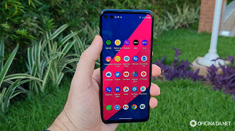 Moto G100 é grandão