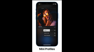 Miniperfis para chats de voz no Telegram. Fonte: Telegram Miniperfis para chats de voz no Telegram. Fonte: Telegram