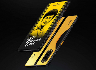 Há uma edição especial em que o modelo carrega o nome do Rei do Kung Fu, Bruce Lee. (Imagem: Reprodução / Redmi)