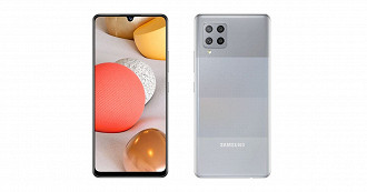 Galaxy M42 5G. (Imagem: Reprodução / Giz China)