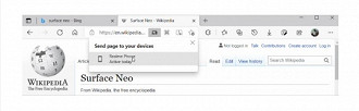 Funcionalidade de compartilhamento de guias no Microsoft Edge Canary. Funcionalidade de compartilhamento de guias no Microsoft Edge Canary.