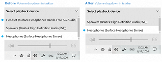 Agora será possível acessar todos os tipos de reprodutores de aúdio em um só lugar. (Imagem: Reprodução / Microsoft) Agora será possível acessar todos os tipos de reprodutores de aúdio em um só lugar. (Imagem: Reprodução / Microsoft)