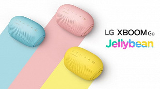 Caixa de som Bluetooth LG Xboom Go PL2 Jellybean. Fonte: LG