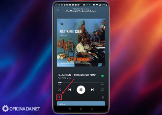 Como acessar o Spotify Connect no smartphone ou tablet. Fonte: Vitor Valeri