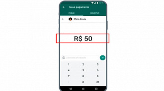 Como transferir dinheiro pelo Whatsapp - Fonte: Divulgação Cielo
