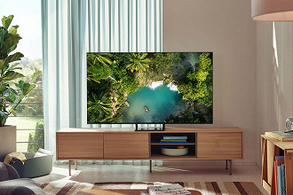 TV Crystal UHD AU9000. (Imagem: Reprodução / Samsung)